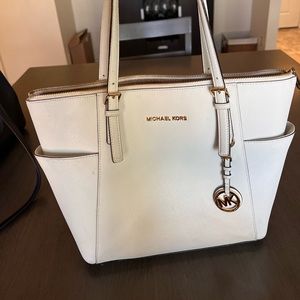 White Michael Kors Purse